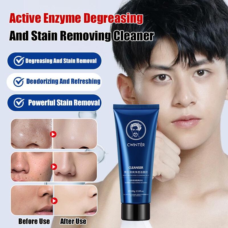 Nettoyant visage homme